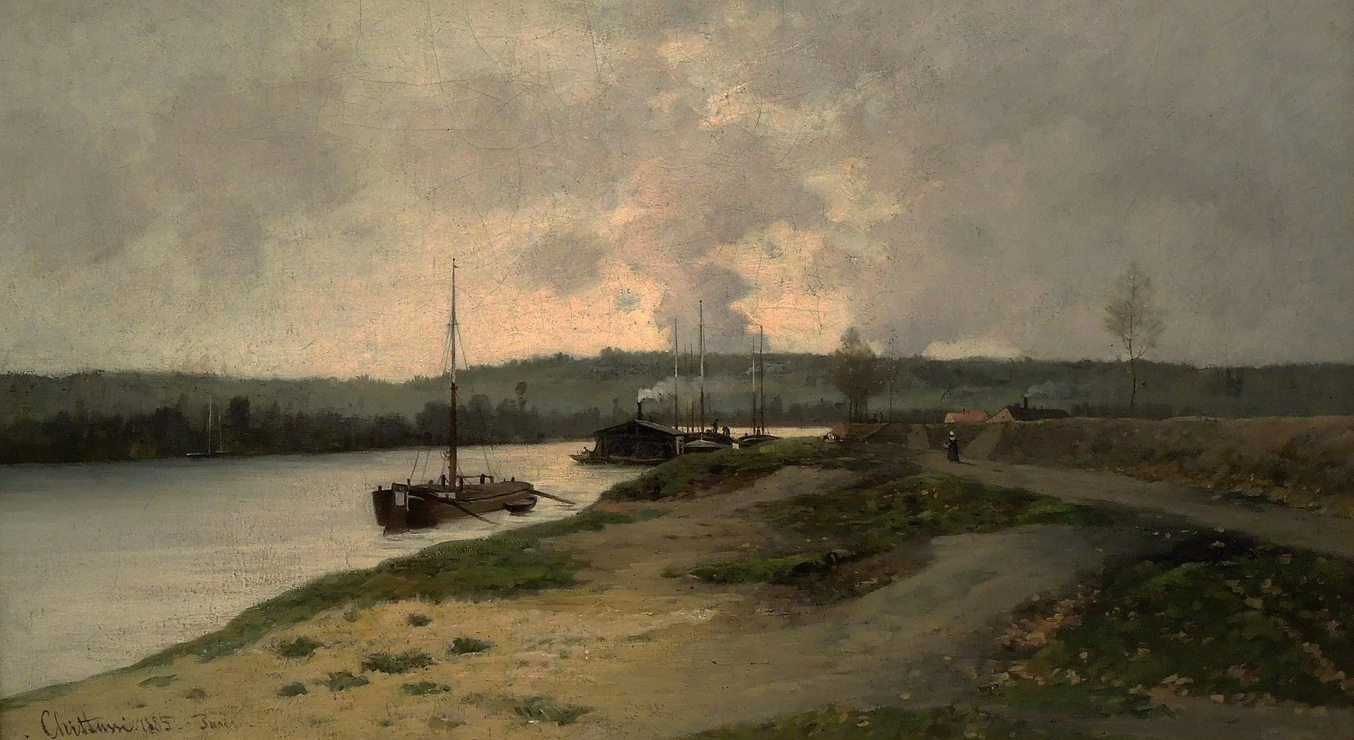 Paesaggio con la Senna